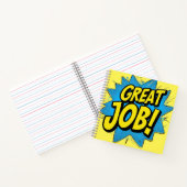 Carnet "Super boulot !" (Intérieur)