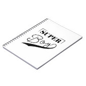 Carnet Super Boy (Côté gauche)