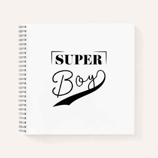 Carnet Super Boy (Devant)