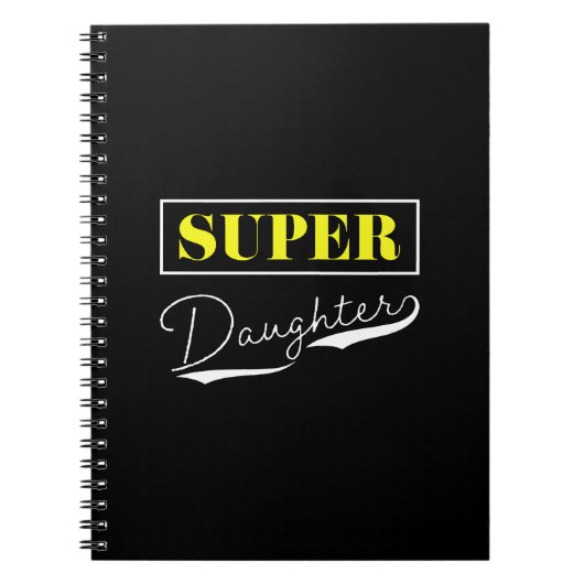Carnet Super Daughter (Devant)