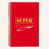 Carnet Super Daughter (Recto)