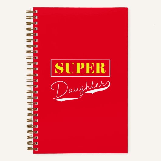Carnet Super Daughter (Recto)