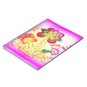 carnet super de palmiers à l'hippie (Côté gauche)