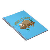 Carnet Super Delighful Baby Sloth (Côté Droit)