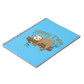 Carnet Super Delighful Baby Sloth (Côté gauche)