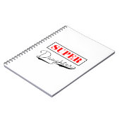 Carnet Super Fille (Côté gauche)
