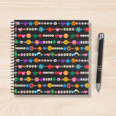 Carnet Super Good Vibes Love Smile Perles rétro