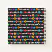 Carnet Super Good Vibes Love Smile Perles rétro (Dos)