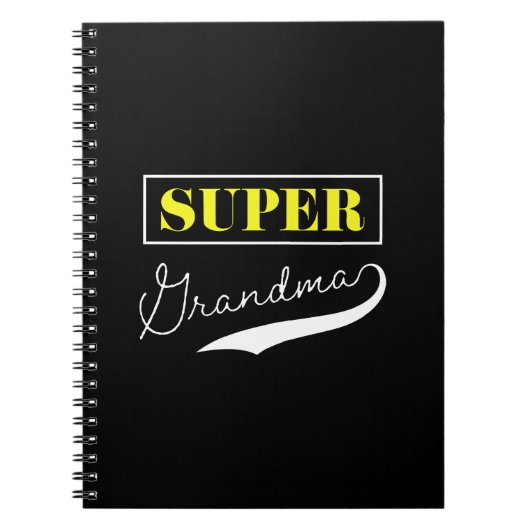 Carnet Super Grand-mère (Devant)