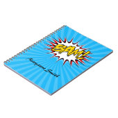 Carnet Super Héros Classic Bam ! Bulle d'action (Côté gauche)