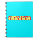 Carnet Super-héros Rétro (Devant)