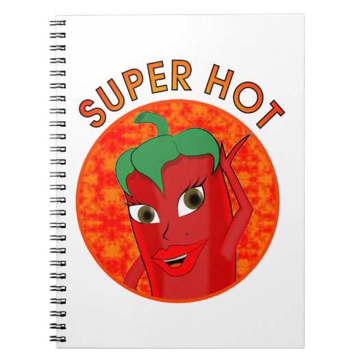 Carnet Super Hot Pepper Diva (Devant)