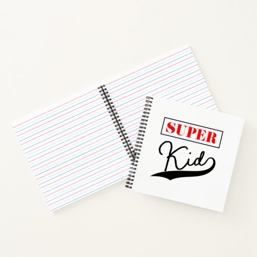 Carnet Super Kid (Intérieur)