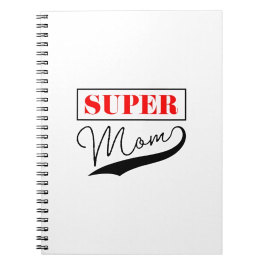 Carnet Super Maman (Devant)