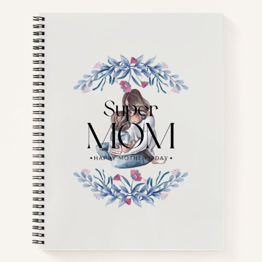 Carnet Super Mom - Inspirational Mom Journal (Devant)