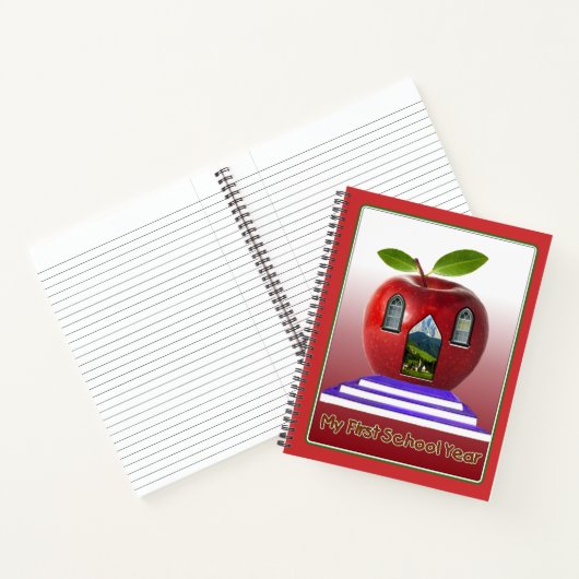 Carnet Super "Mon premier jour d'école" (Intérieur)