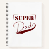 Carnet Super papa (Devant)