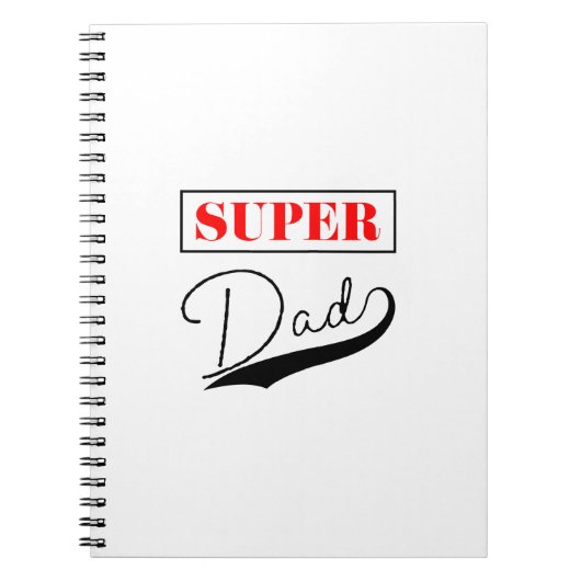Carnet Super papa (Devant)