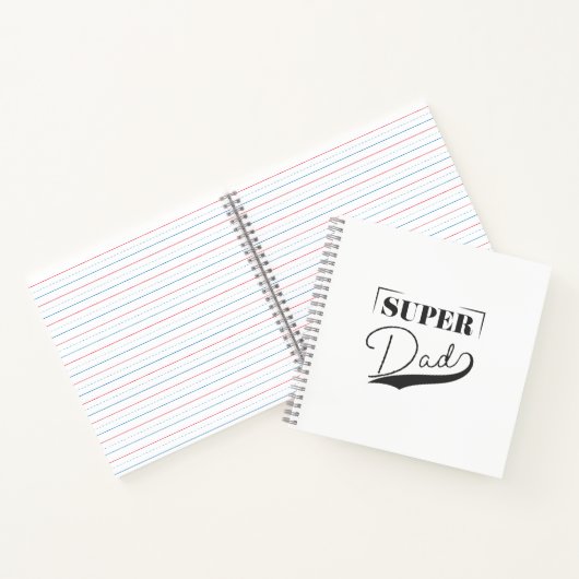 Carnet Super papa (Intérieur)