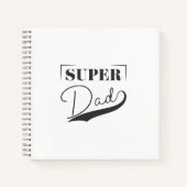 Carnet Super papa (Devant)