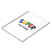 Carnet Super papa cool (Côté gauche)