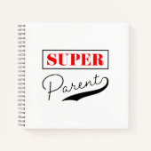 Carnet Super parent (Devant)