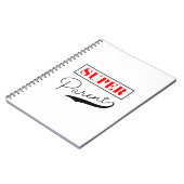 Carnet Super parent (Côté gauche)