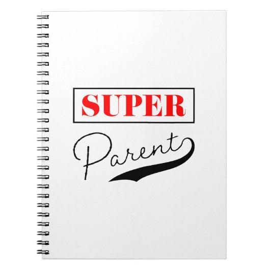 Carnet Super parent (Devant)