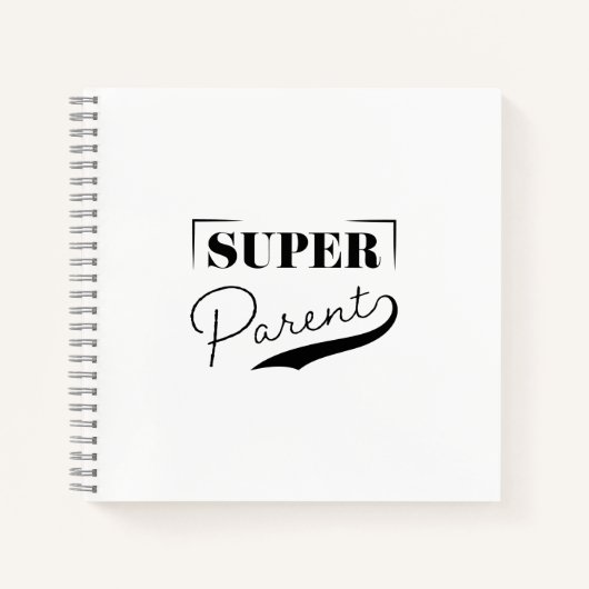 Carnet Super parent (Devant)