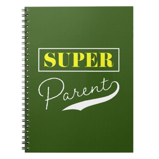 Carnet Super Parent est un script et une conception moder (Devant)