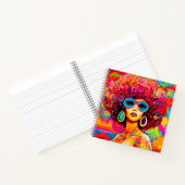 Carnet Super Retro Afro Chic Pop Art (Intérieur)