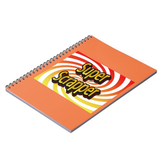 Carnet "Super Scrapper" (Côté gauche)