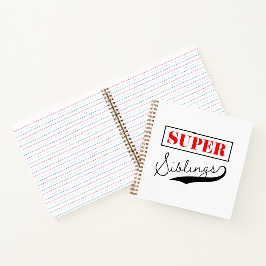 Carnet Super sibling (Intérieur)