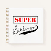 Carnet Super sibling (Devant)