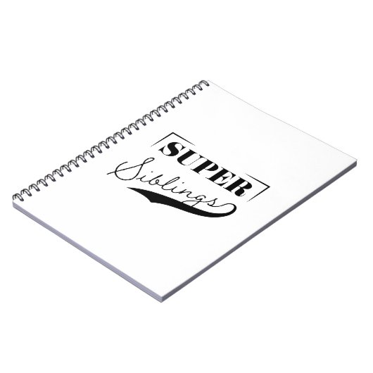 Carnet Super sibling (Côté gauche)