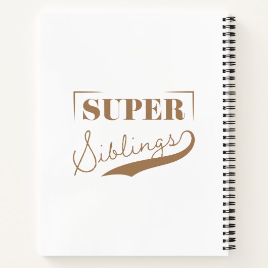 Carnet Super sibling (Dos)