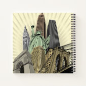 Carnet Super Stylisé Cityscape NYC (Dos)