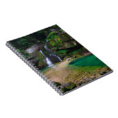 Carnet Superbe cascade Virje, Slovénie Poster (Côté Droit)