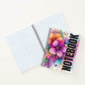 Carnet Superbe Explosion Florale Vibrante (Intérieur)