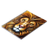 Carnet Superbe Lion d'Or (Côté gauche)