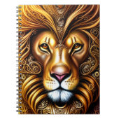 Carnet Superbe Lion d'Or (Devant)