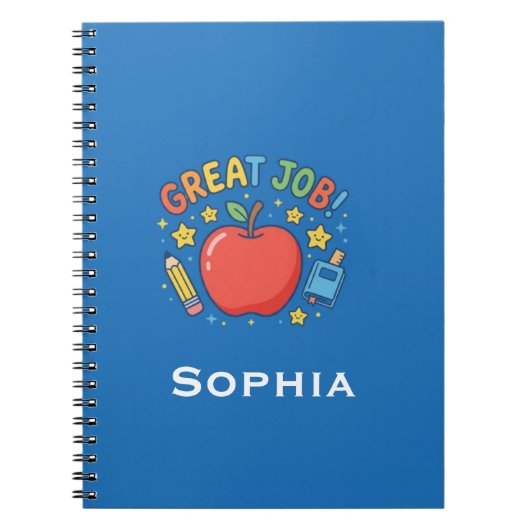 Carnet Superbe travail ! Autocollant de récompense de cla (Devant)