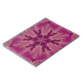 Carnet Superbes teintes violettes de fleurs exotiques (Côté gauche)