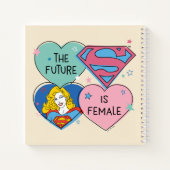 Carnet Supergirl hors de ce monde Retro Graphisme (Dos)