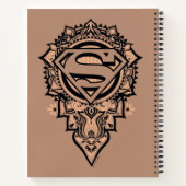 Carnet Supergirl Mandala Graphic (Dos)