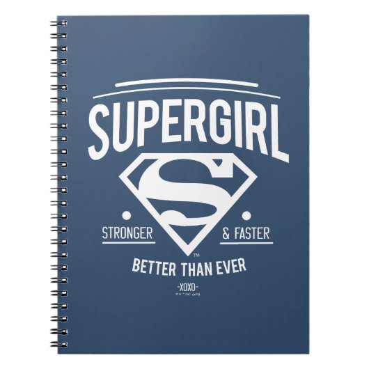 Carnet Supergirl mieux que jamais Retro Graphic (Devant)