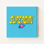 Carnet Supergirl Pop Logo (Dos)