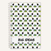 Carnet Superhero Comics grandes idées Sketchbook Pow Boom (Recto)