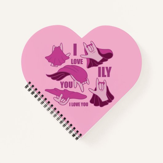 Carnet Superhero ILY - ASL Design (Devant)