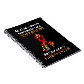 Carnet SUPERHERO...Pompier (Côté Droit)
